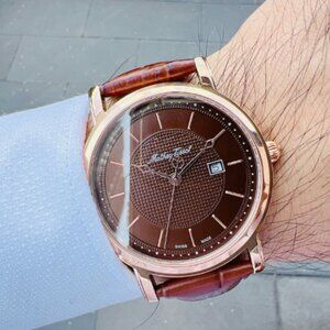 Tissot Mathey City Brown Dial Men's Watch NEW